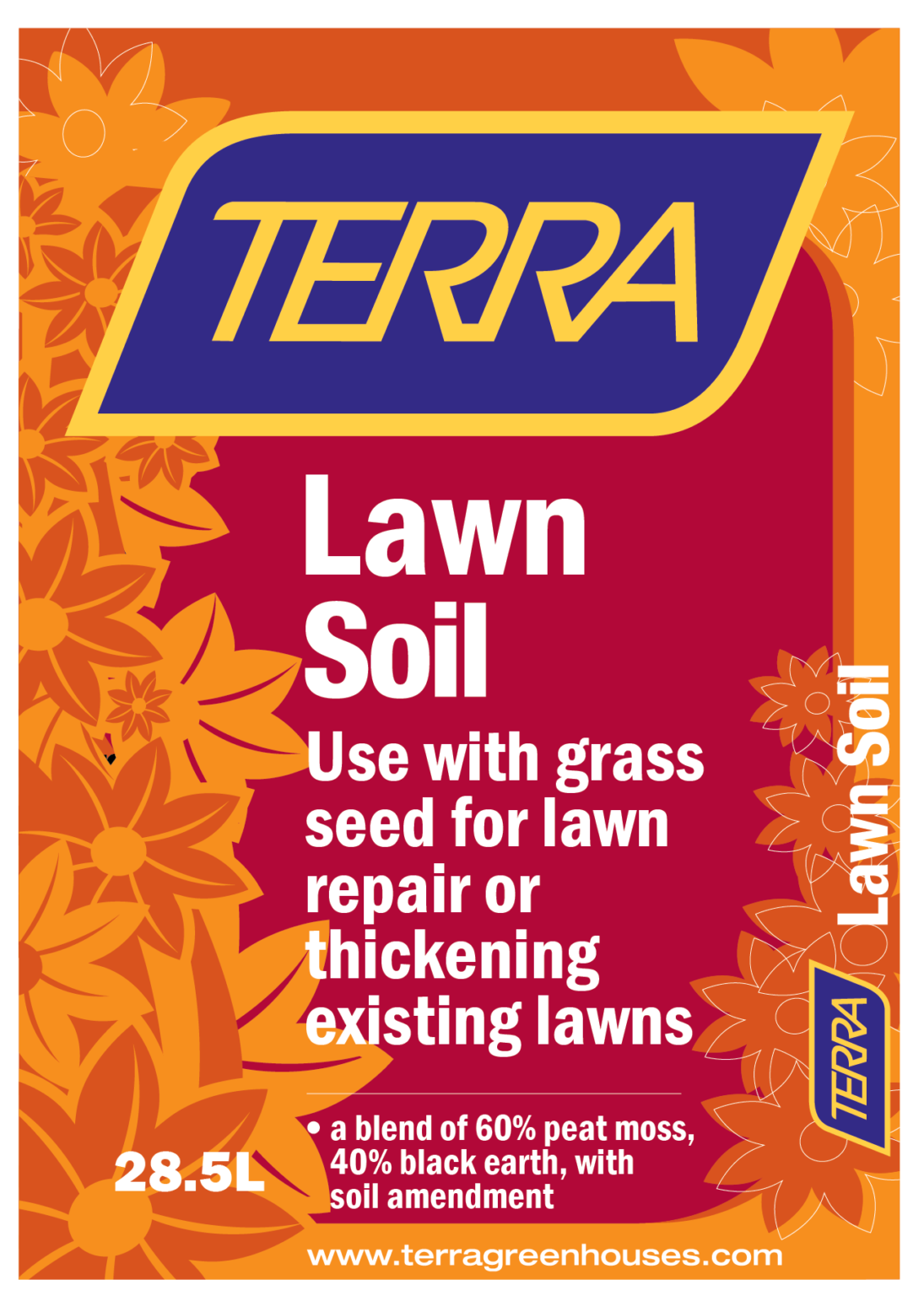 TERRA Lawn Soil 28.5L TERRA Greenhouses