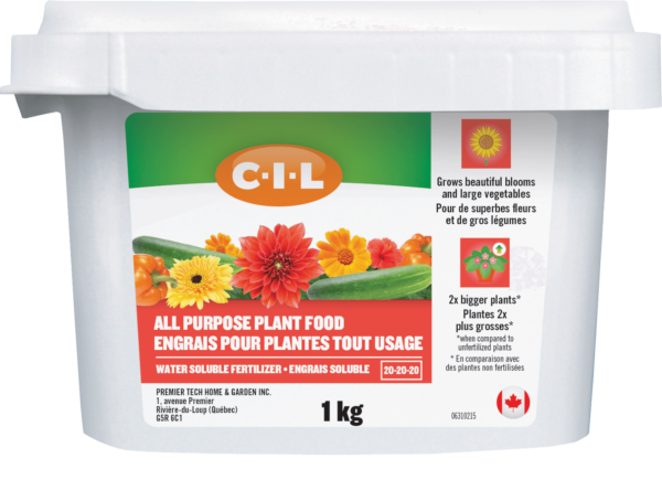 CIL all purpose plant food 20 20 20 plant care