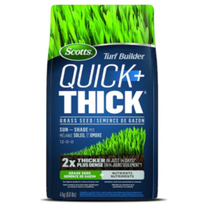 Scotts Turf Builder Quick + Thick Grass Seed Sun - Shade