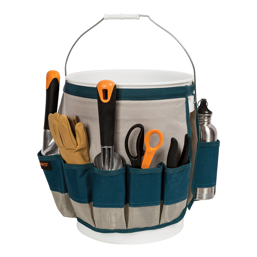 Fiskars® Garden Bucket Caddy Tool Organizer TERRA Greenhouses