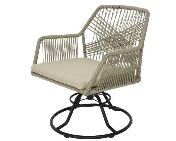 Seville Swivel Chair Beige