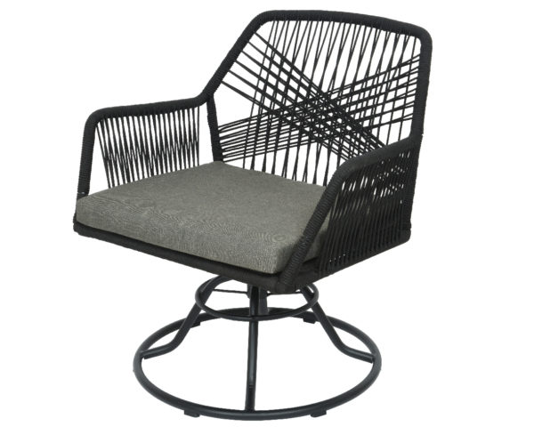 Seville Swivel Chair Black