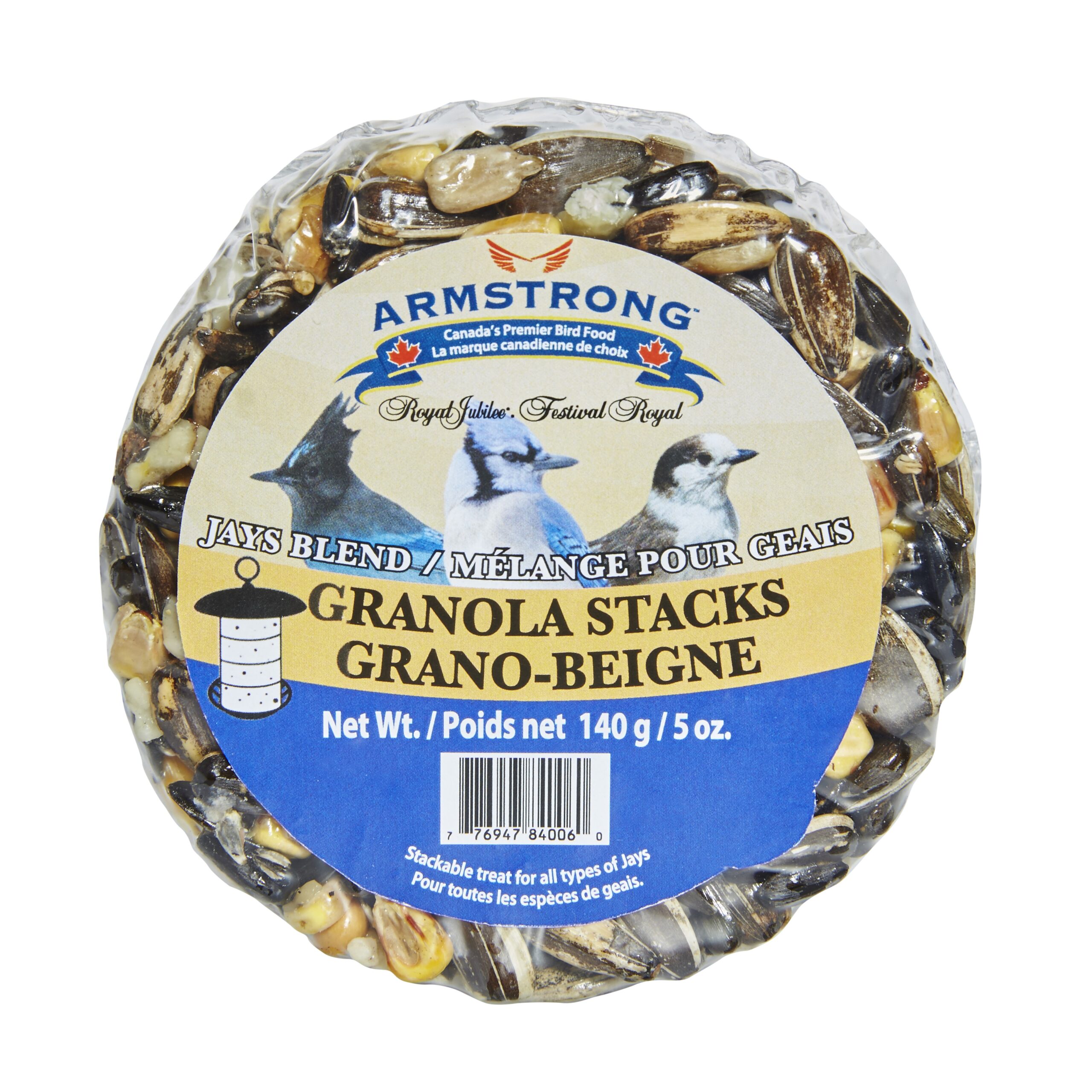 Royal Jubilee Jay's Blend Granola Stacks 140g TERRA Greenhouses